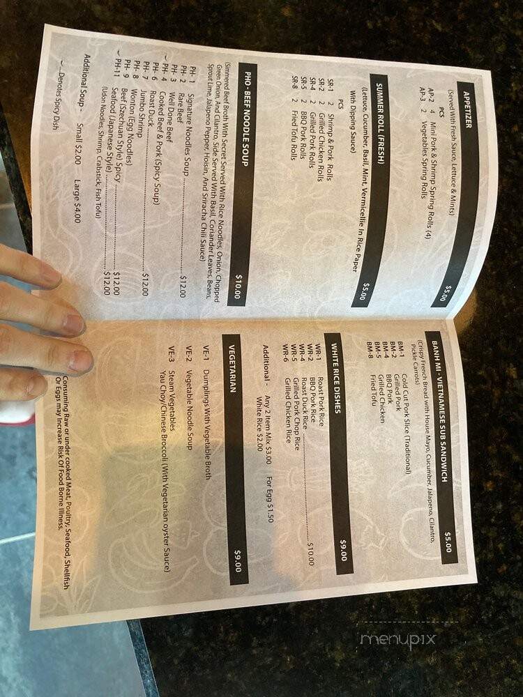 Banh Mi & Noodles - Cleveland, OH menu_pic