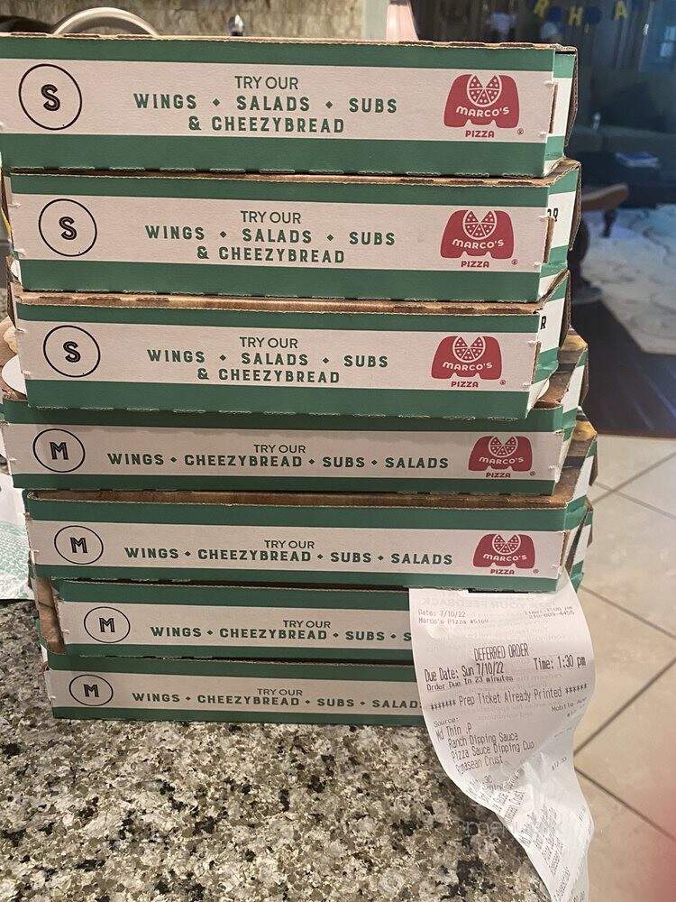 Marco's pizza - Live Oak, TX menu_pic