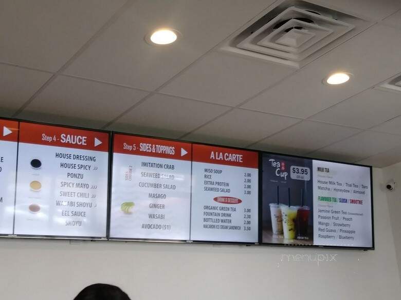 Poke Bar - El Paso, TX menu_pic