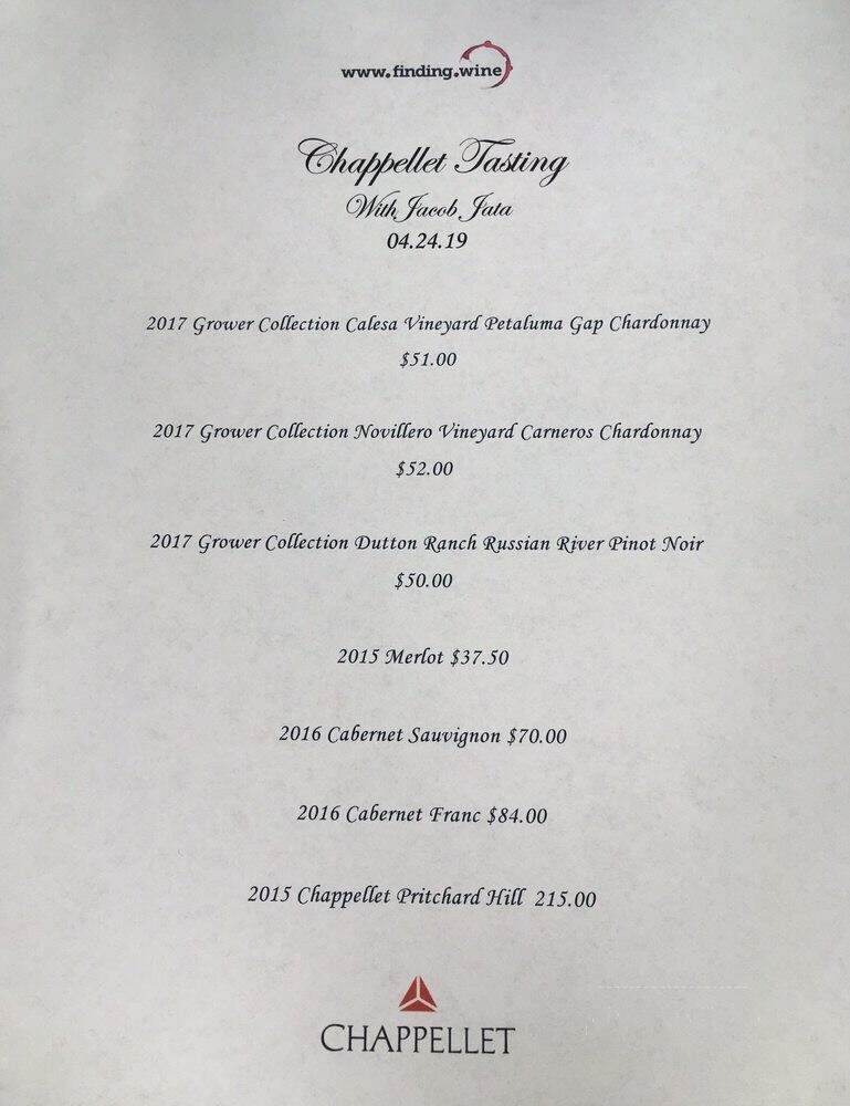 Finding.wine - Aventura, FL menu_pic