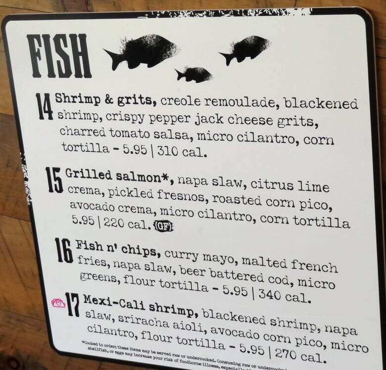 Velvet Taco - Houston, TX menu_pic