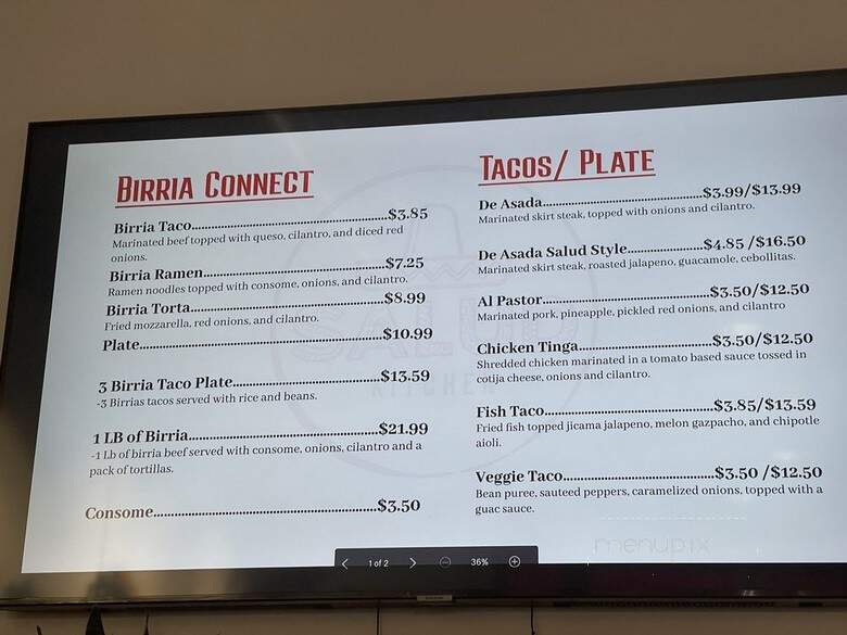 Salud Kitchen - Chicago, IL menu_pic