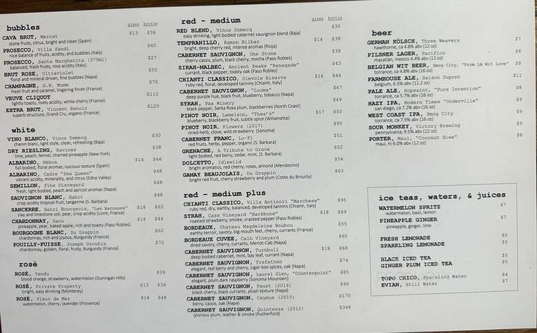 Nomad Eatery - El Segundo, CA menu_pic