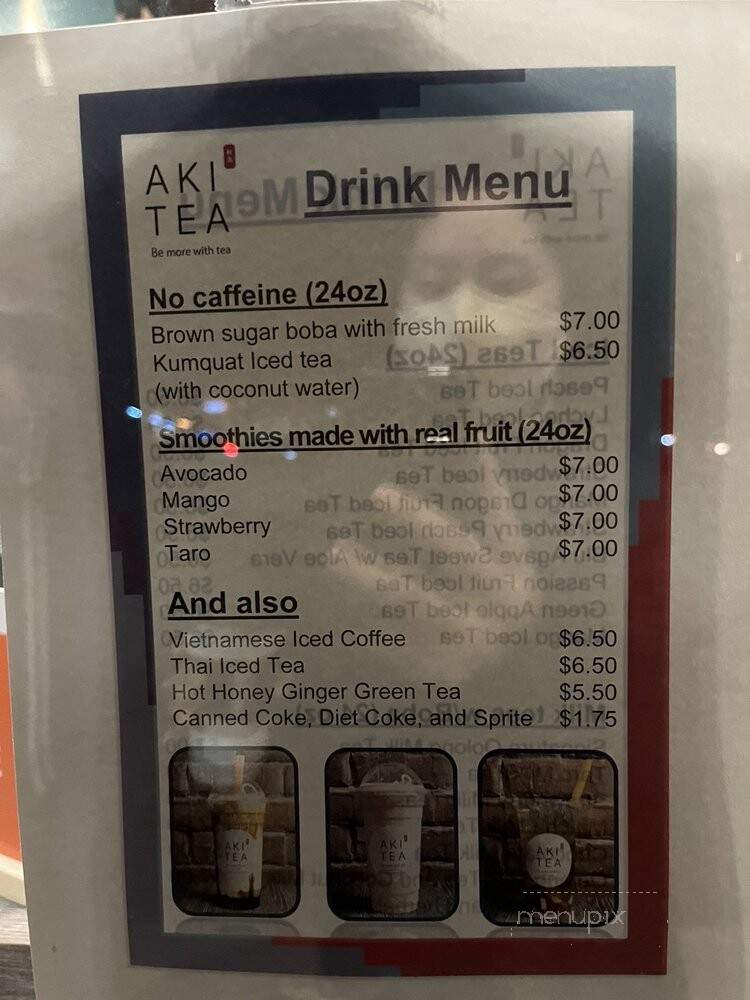 Palgong Tea - Glenview, IL menu_pic