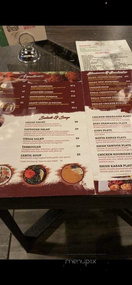 Rozana Restaurant and Hookah Lounge - Lilburn, GA menu_pic