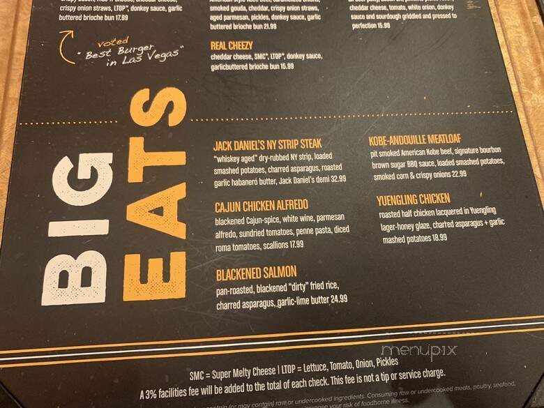 Guy's Kitchen & Bar - Greensburg, PA menu_pic