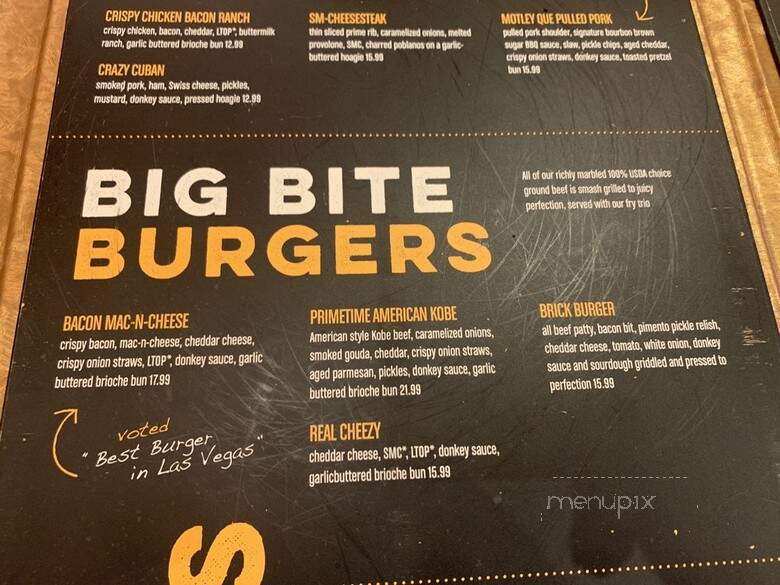 Guy's Kitchen & Bar - Greensburg, PA menu_pic