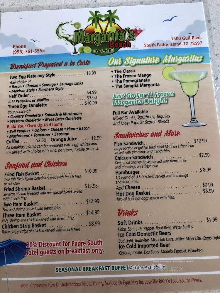 Margarita's Beach Bar & Grill - South Padre Island, TX