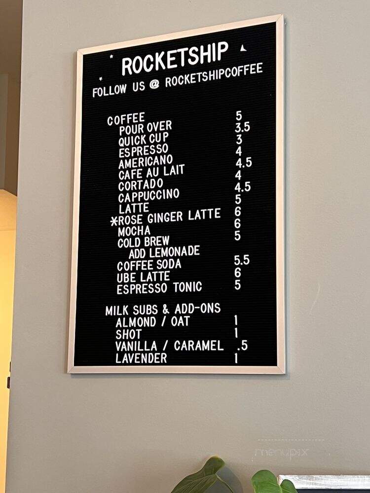 Rocketship Coffee - Los Angeles, CA
