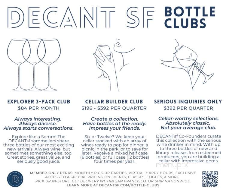 Decant SF - San Francisco, CA