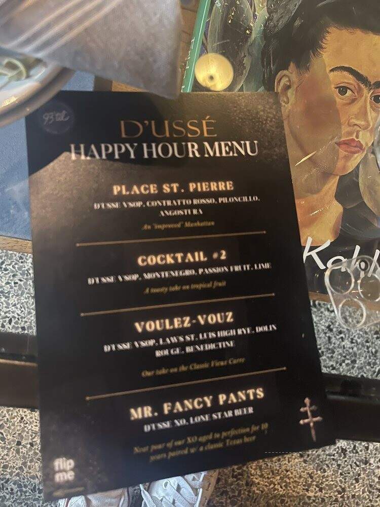 93' Til - Houston, TX menu_pic