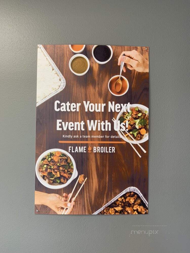 Flame Broiler - Bakersfield, CA menu_pic