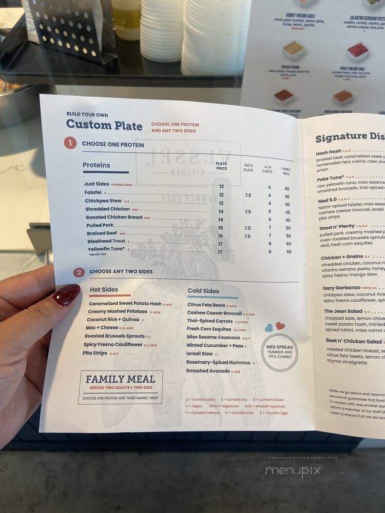 Vessel Kitchen - Sandy, UT menu_pic