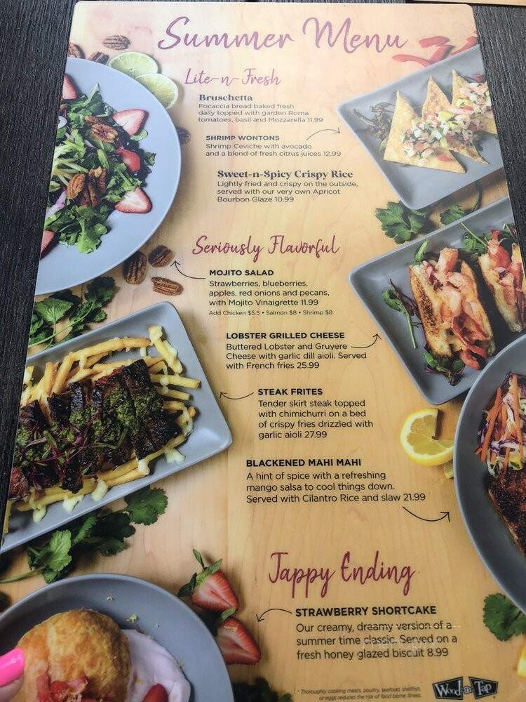 Wood-n-Tap - Farmington, CT menu_pic