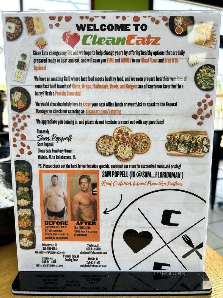 Clean Eatz - Pensacola, FL menu_pic