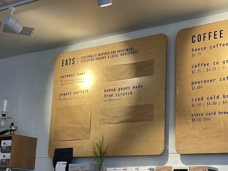 Likewise Coffee - Milwaukee, WI menu_pic