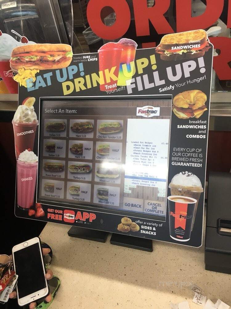 Fastrac Cafe - Rochester, NY menu_pic
