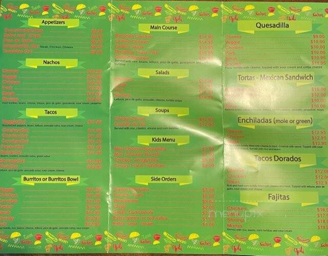 Orale Tacos - Hamden, CT menu_pic