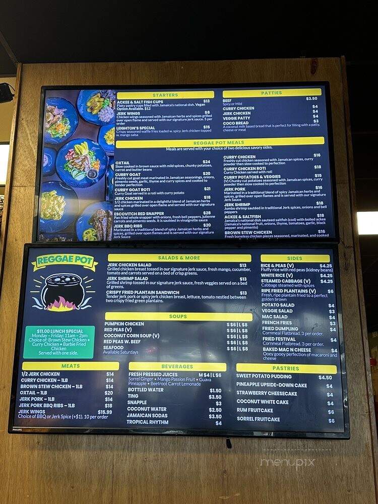 Reggae Pot - Centennial, CO menu_pic