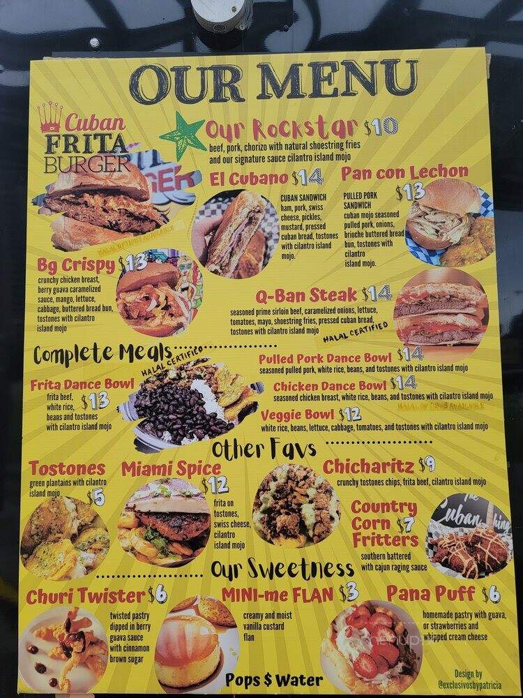 The Cuban Thing - Mississauga, ON menu_pic