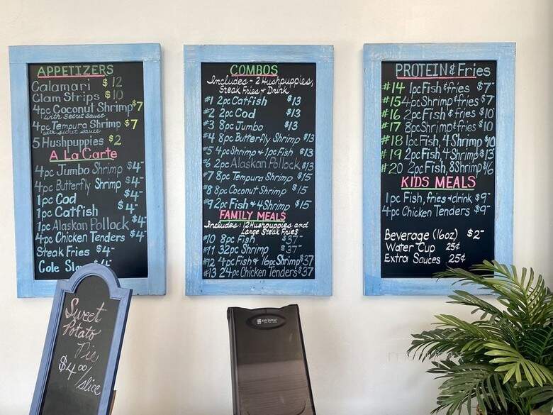 Garrison's Seafood Express - Bakersfield, CA menu_pic