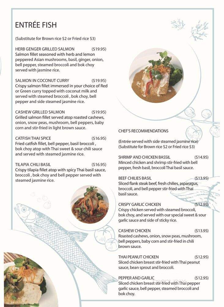 Talay Thai Cuisine - Miramar Beach, FL menu_pic