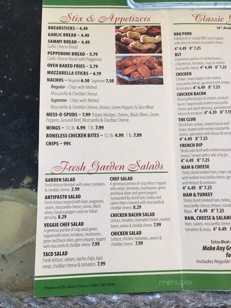 Samuel Mancino's Italian Eatery - Naples, FL menu_pic