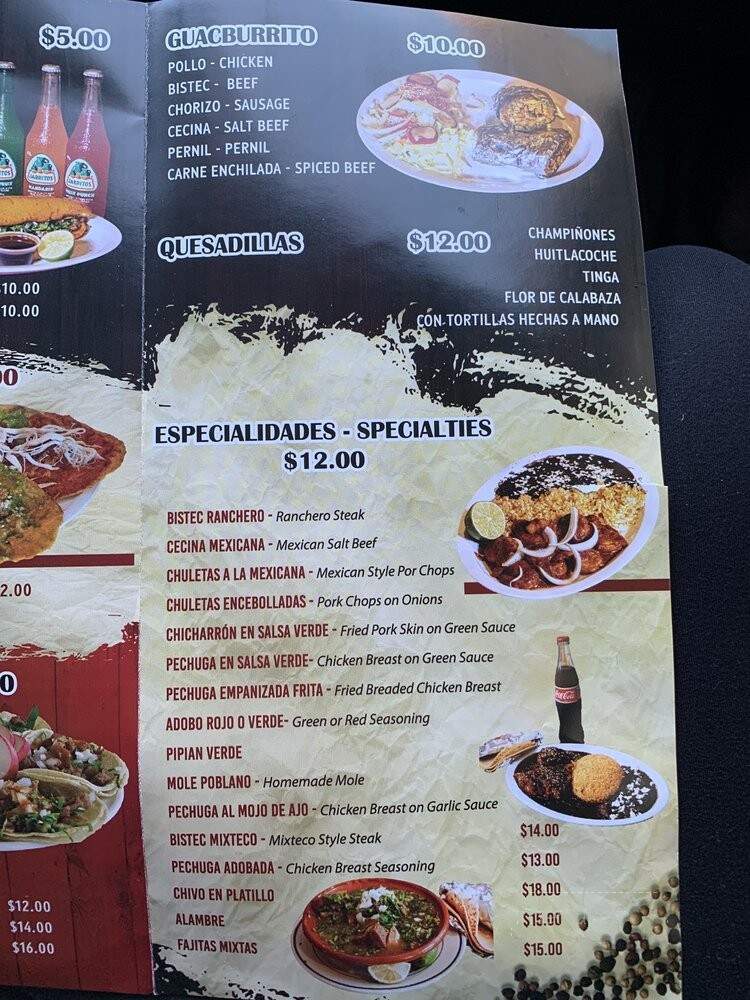 Speedy Wey - Paterson, NJ menu_pic
