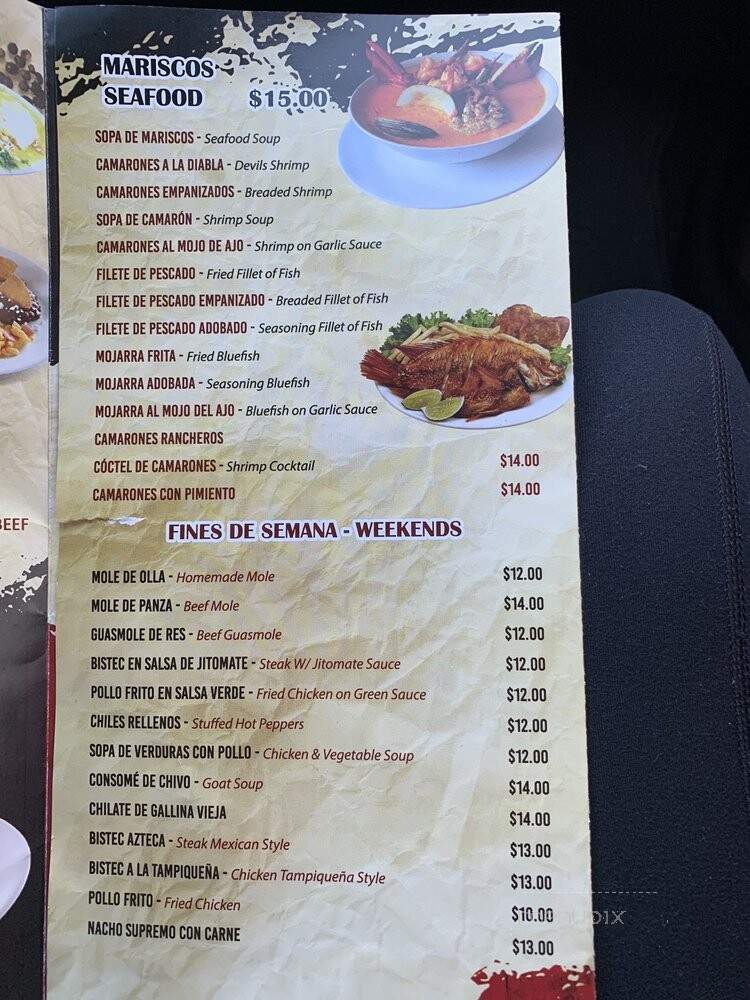 Speedy Wey - Paterson, NJ menu_pic