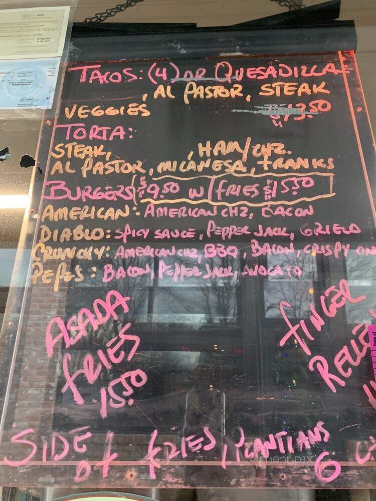Pepes Tortas & Burgers - Lakewood Colorado, CO menu_pic