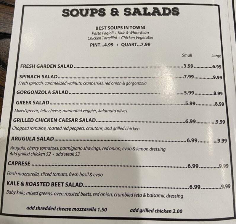 Crust Pizza Company - Norwalk, CT menu_pic