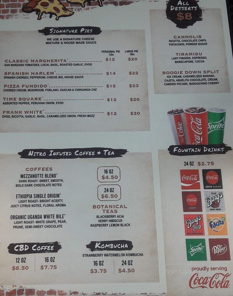 Boogie Down Pizzeria & Bodega - Phoenix, AZ menu_pic