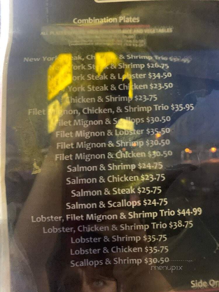 Benihibachi - San Jose, CA menu_pic