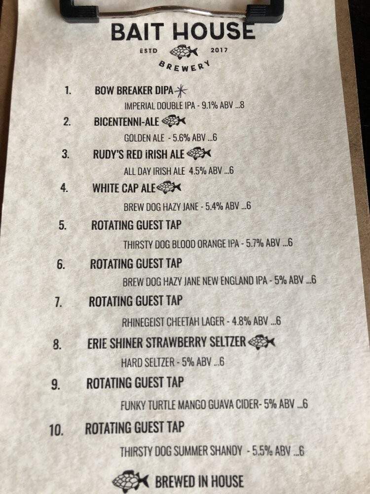 Bait House Brewery - Sandusky, OH