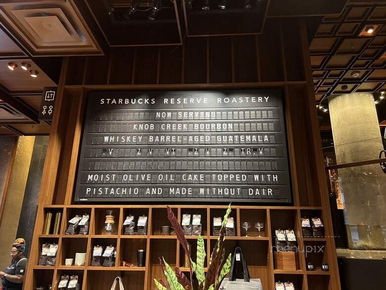 Starbucks Reserve - New York, NY menu_pic