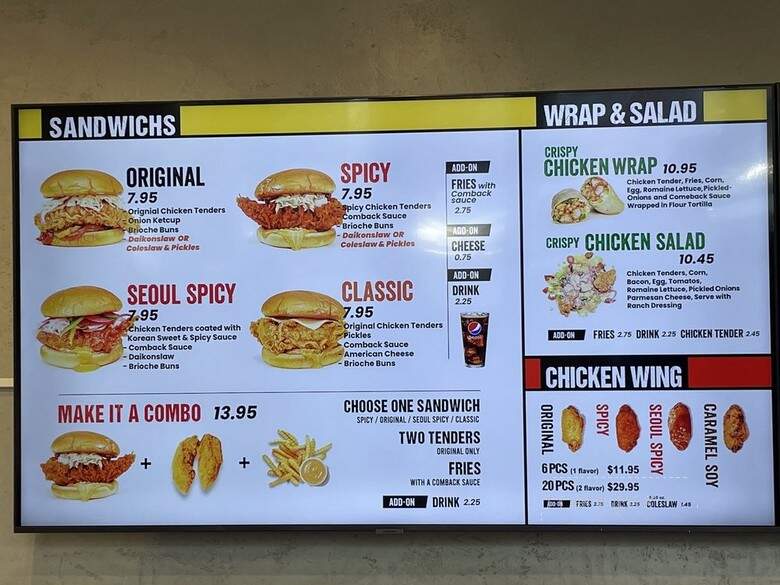 Holdaak - Los Angeles, CA menu_pic