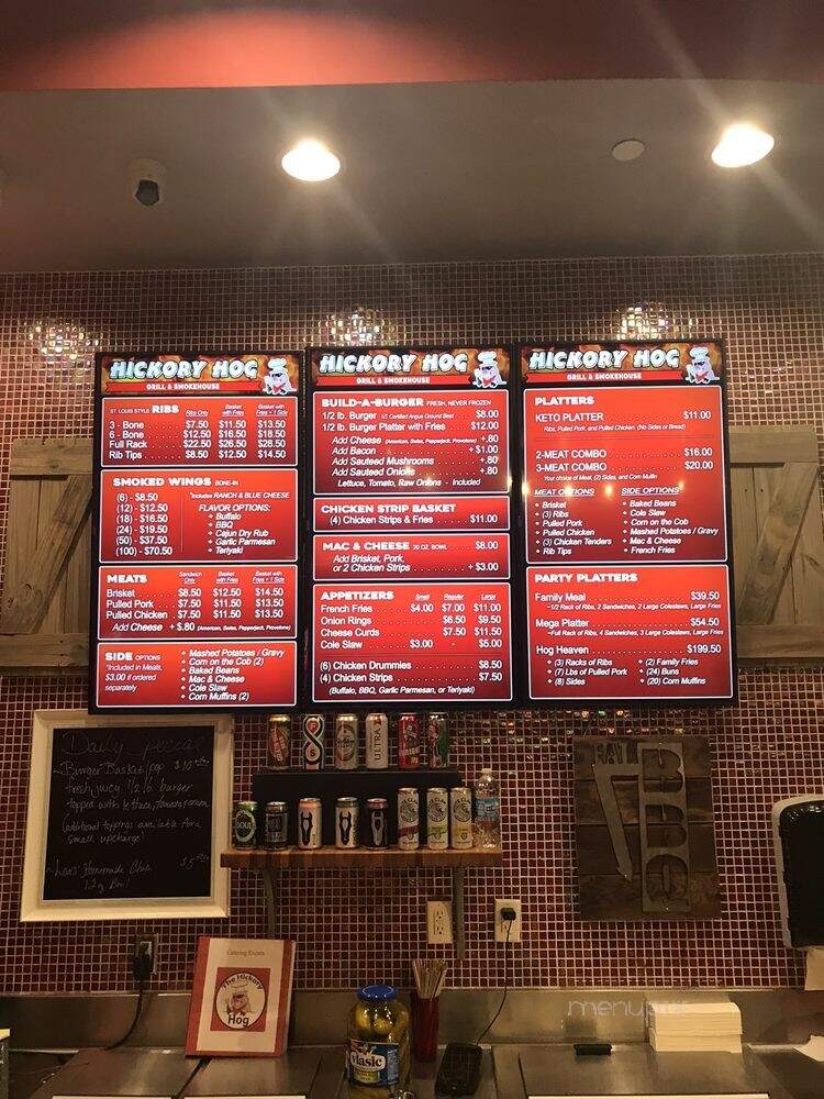 Hickory Hog - Saint Anthony, MN menu_pic