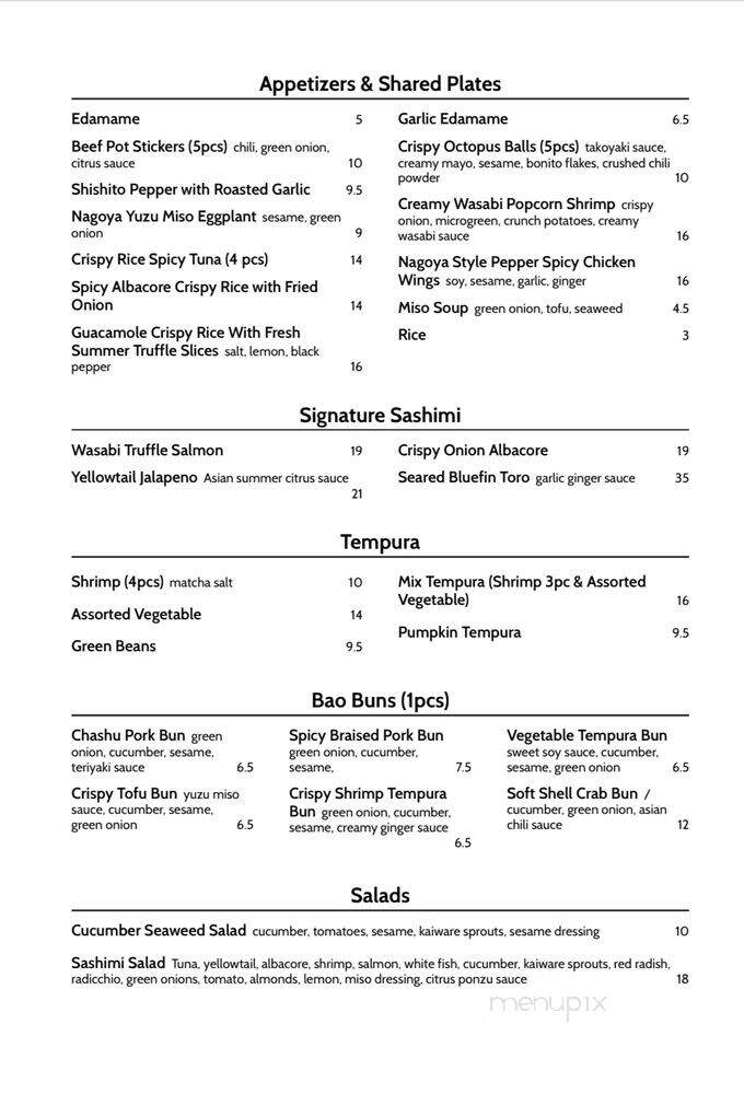 E+ Mon - Westlake Village, CA menu_pic