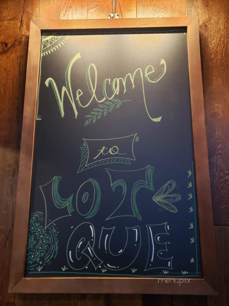 Lot Que - Arvada, CO menu_pic
