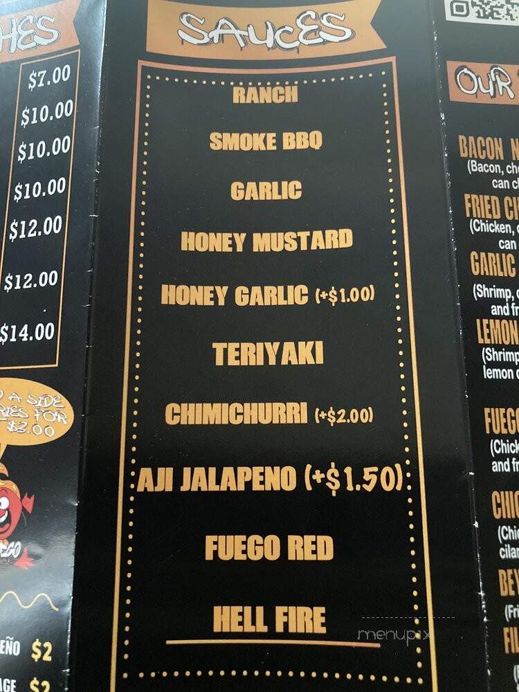 Fuego Fries - South El Monte, CA menu_pic