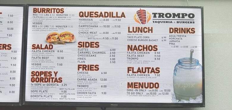Trompo Taqueria & Burgers - Plano, TX