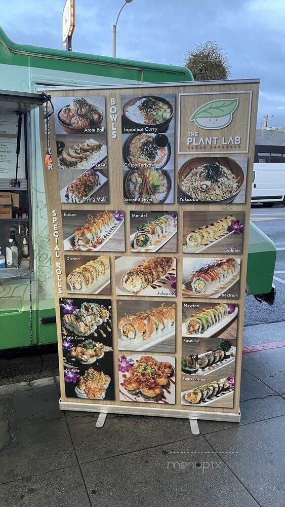 The Plant Lab - Los Angeles, CA menu_pic