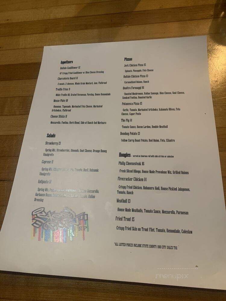 Steel Pan PNP - Colorado Springs, CO menu_pic
