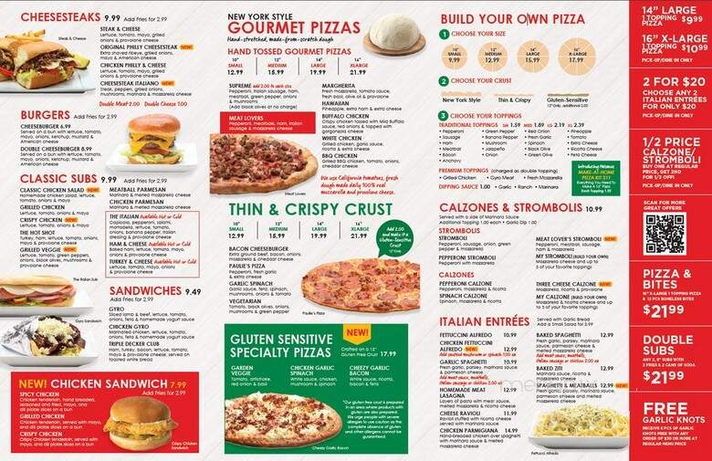 Paisano's - Richmond, VA menu_pic