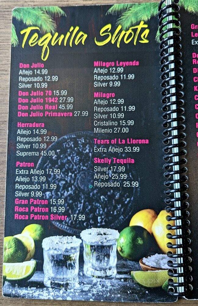 Las Palmas 4 Mexican Restaurant - Virginia Beach, VA menu_pic