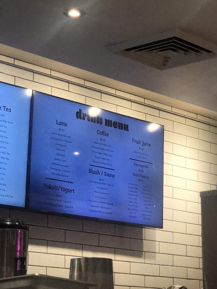 Ding Tea RSM - Rancho Santa Margarita, CA menu_pic