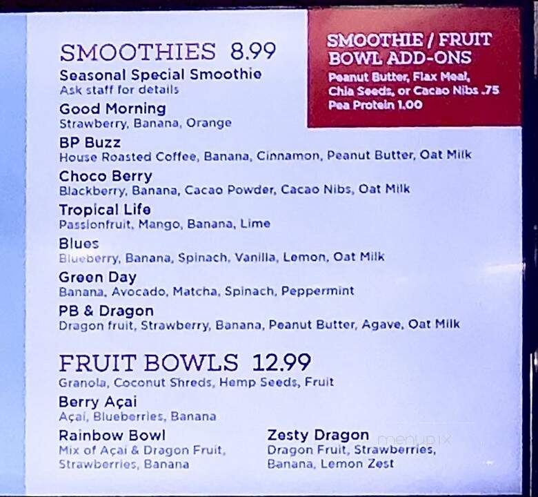 Belle Pomme - Portland, OR menu_pic