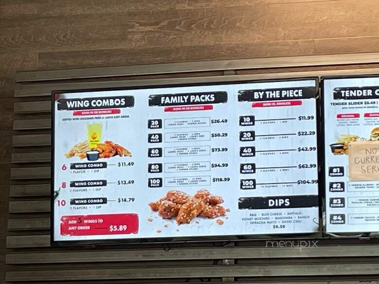 Fire Wings Pinole - Pinole, CA menu_pic