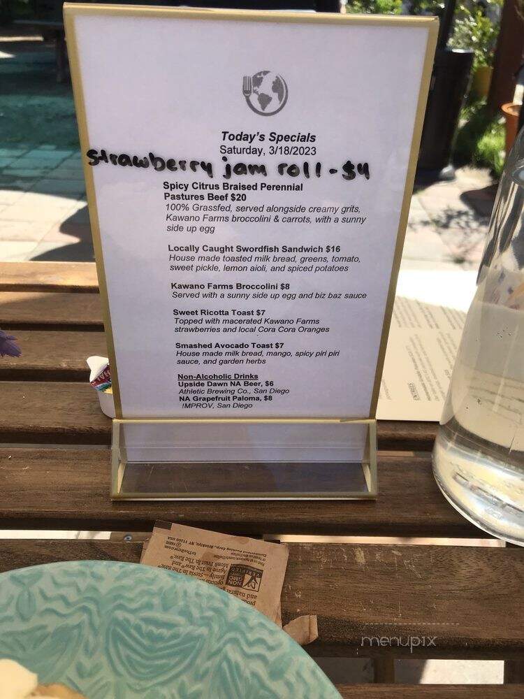 Make Projects - San Diego, CA menu_pic