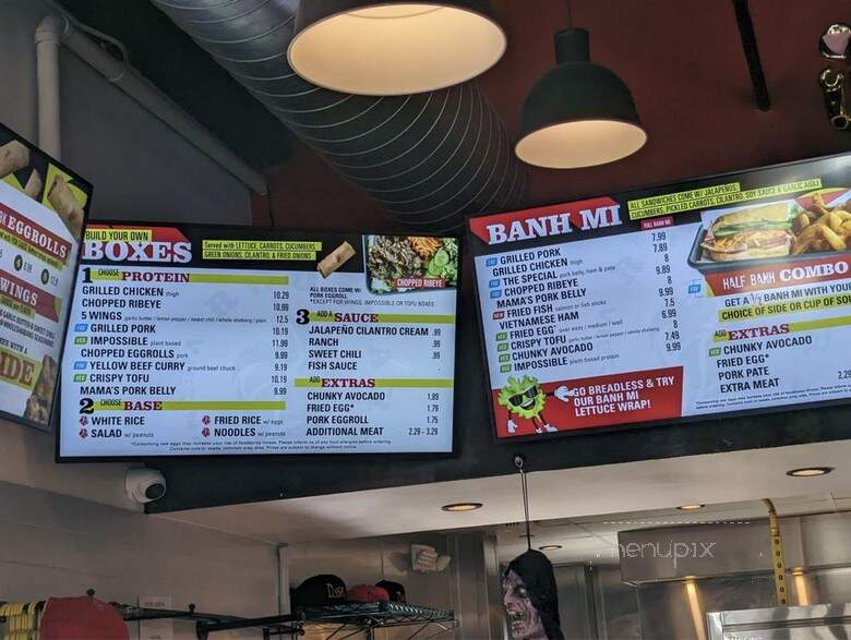 Roostar Vietnamese Grill - Houston, TX menu_pic